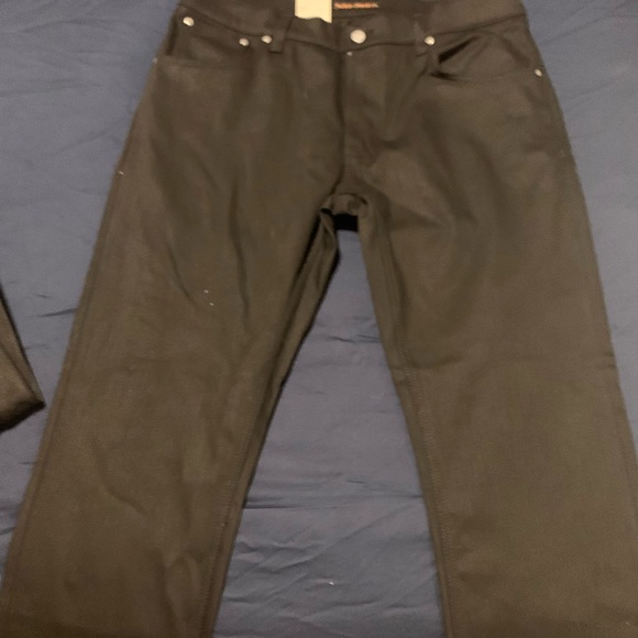 Brand new Dry Cold Black Thin Finn Nudie Jeans - Picture 4 of 4